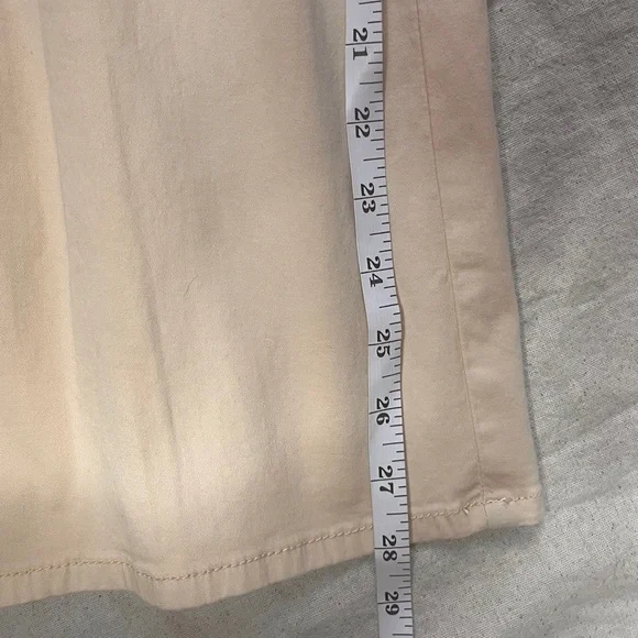 New Hudson Rosalie High Rise Wide Leg Cargo Ankle Pant 28 Bleached Sand - Picture 11 of 13